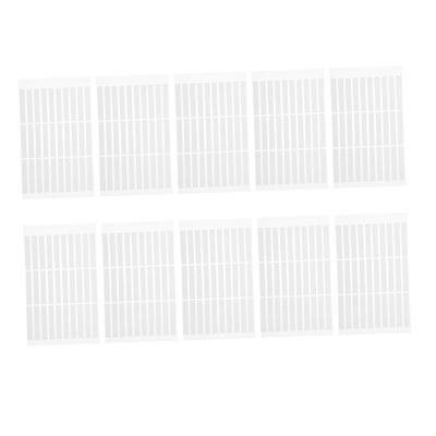 Double-Sided Nail Adhesive Tabs for Artificial Fingernails, 10 Pieces