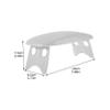 VICASKY Plastic Nail Armrest with Comfortable Support and Smooth Surface for At-Home and Salon Manicures view 2