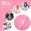 VILLFUL Disposable Massage Headrest Covers, 100-Pack, Breathable Nonwoven, Comfortable and Hygienic, Pink view 3
