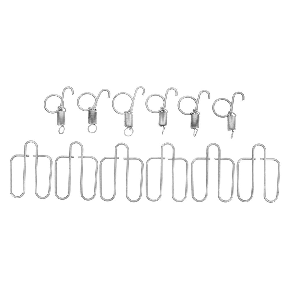 DOITOOL 6-Pack Rabbit Cage Door Hooks