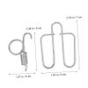 DOITOOL 6-Pack Rabbit Cage Door Hooks view 4