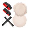 TOGEVAL Sourdough Starter Kit with Fabric Covers, Thermometer Stickers, and Date Bands view 1