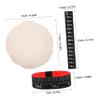 TOGEVAL Sourdough Starter Kit with Fabric Covers, Thermometer Stickers, and Date Bands view 2