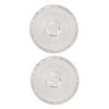 OATIPHO Crystal Bowls, 2-Pack, 6 cm, Clear, Durable view 1