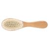 Hamwesh Baby Hair Brush with Natural Goat Hair and Smooth Wood Handle view 1
