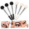 STOBAZA 6-Piece Double-Sided Makeup Sponge Applicators for Foundation and Eyebrows view 3