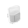 Travel Baby Bottle Warmer for Two Bottles, White, Plastic view 2