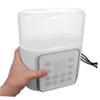Travel Baby Bottle Warmer for Two Bottles, White, Plastic view 4