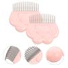 Cat Grooming Combs for Hair Removal, 2-Pack, Pink view 2