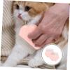 Cat Grooming Combs for Hair Removal, 2-Pack, Pink view 4