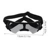 UTHCLO Stylish Black Dog Sunglasses with UV Protection and Adjustable EVA Straps for Medium to Large Dogs view 2