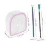Double-Layer Hand Manicure Bowl, Pink, 1 Set view 2