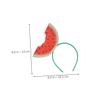 Pack of Felt Watermelon Headbands for Women and Children view 2