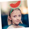 Pack of Felt Watermelon Headbands for Women and Children view 4