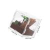 jojofuny Compact Acrylic Jumping Spider Terrarium, Stackable Clear Reptile Box view 2