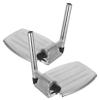 TOYANDONA 2-Piece Foldable Wheelchair Footrests view 1