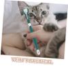 Three-Sided Plastic Dog Toothbrushes, 4-Pack for Cats view 3