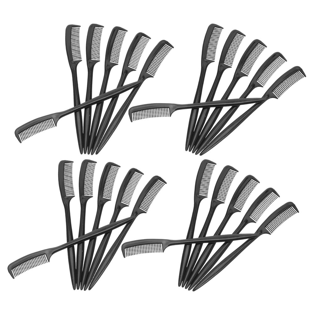 HONMEET 100-Piece Mini Eyelash Comb and Separator for Eyebrows, Lashes, and Bangs