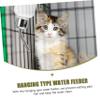 Hanging Pet Water Dispenser with Roller Ball view 3