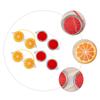TOPBATHY 4-Piece Cooling Gel Eye Masks with Fruit Designs, Light-Blocking Cold Therapy for Relaxation at Home and Travel view 3