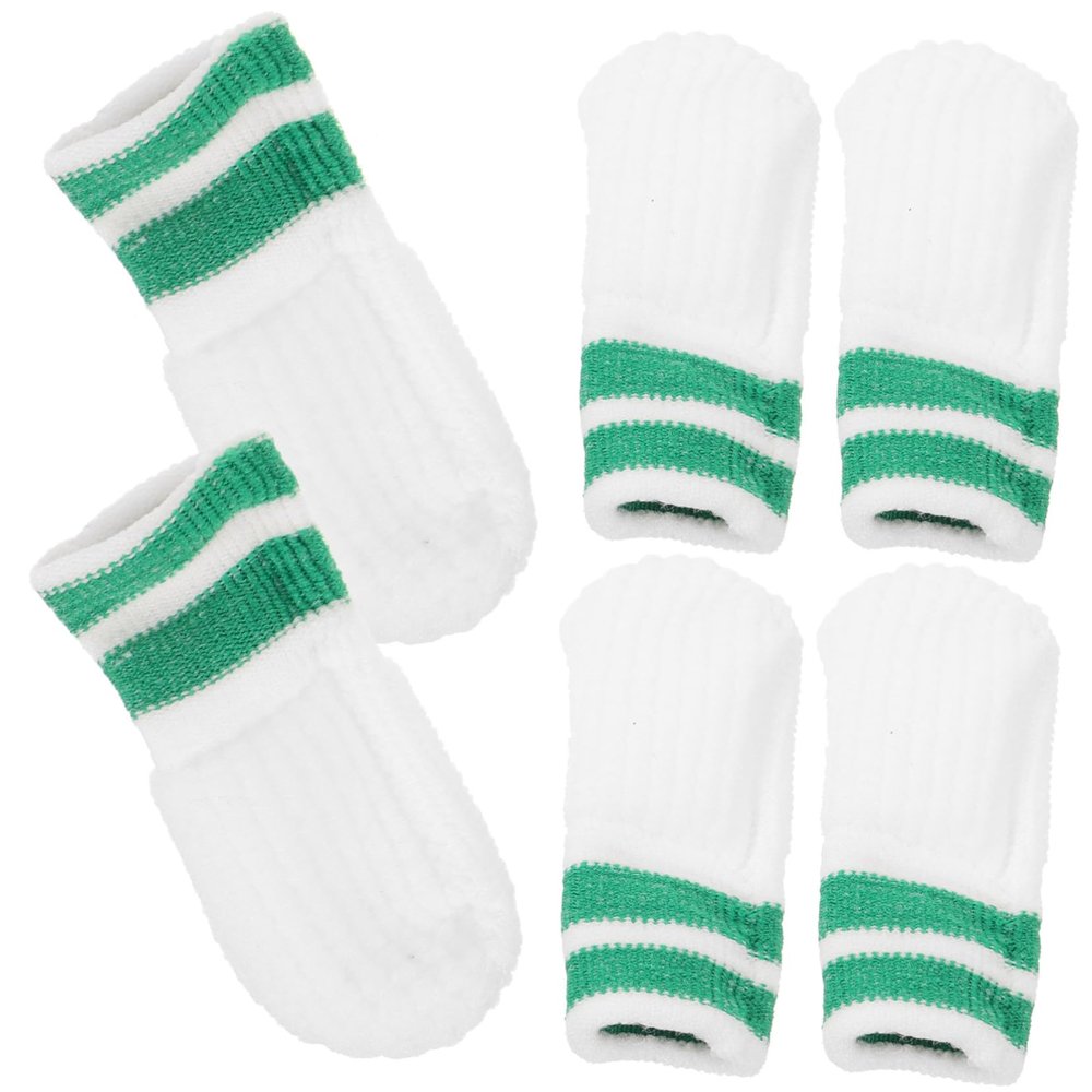 ibasenice Finger Toothbrushes with Soft Nylon Bristles for Dogs and Cats, 6-Pack