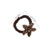 Pack of Black Rhinestone Hair Ties with Starfish Design for Women view 2
