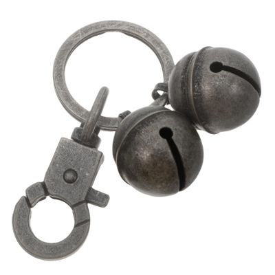 NUOBESTY Brass Pet Bell Pendant, Versatile Durable Dog Charm, Keychain and Decorative Accessory for Home and Outdoor Use