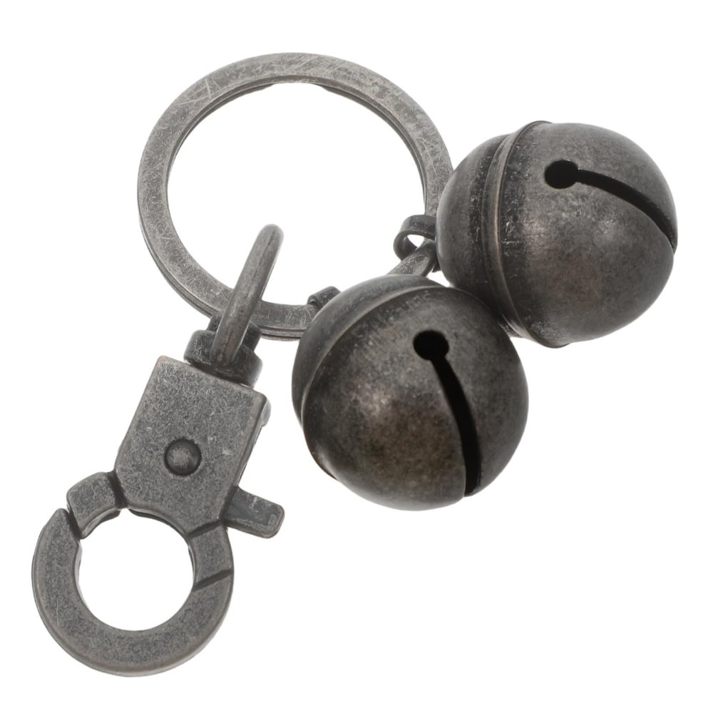 NUOBESTY Brass Pet Bell Pendant, Versatile Durable Dog Charm, Keychain and Decorative Accessory for Home and Outdoor Use