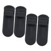 4-Piece Black Plastic Umbrella Organizer Hooks for Car Trunks view 1