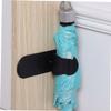 4-Piece Black Plastic Umbrella Organizer Hooks for Car Trunks view 4