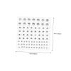 Alipis Self-Adhesive Face Gems, 3-Piece Resin Set, Decorative view 2