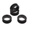 Silicone Scissor Ring Finger Protectors, 10-Piece, Black view 1