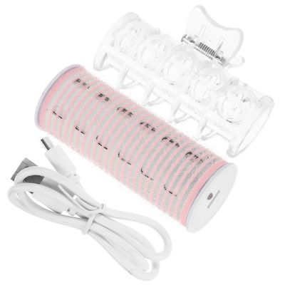 Pink USB Heated Curler for Bangs