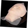 100 White Facial Mask Sheets, Fine Mesh, Pre-Cut view 2