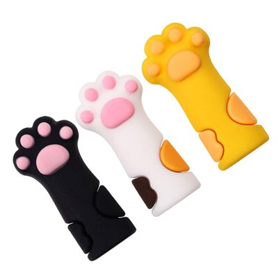 Silicone Cuticle Nipper Covers, Cat Paw Shape