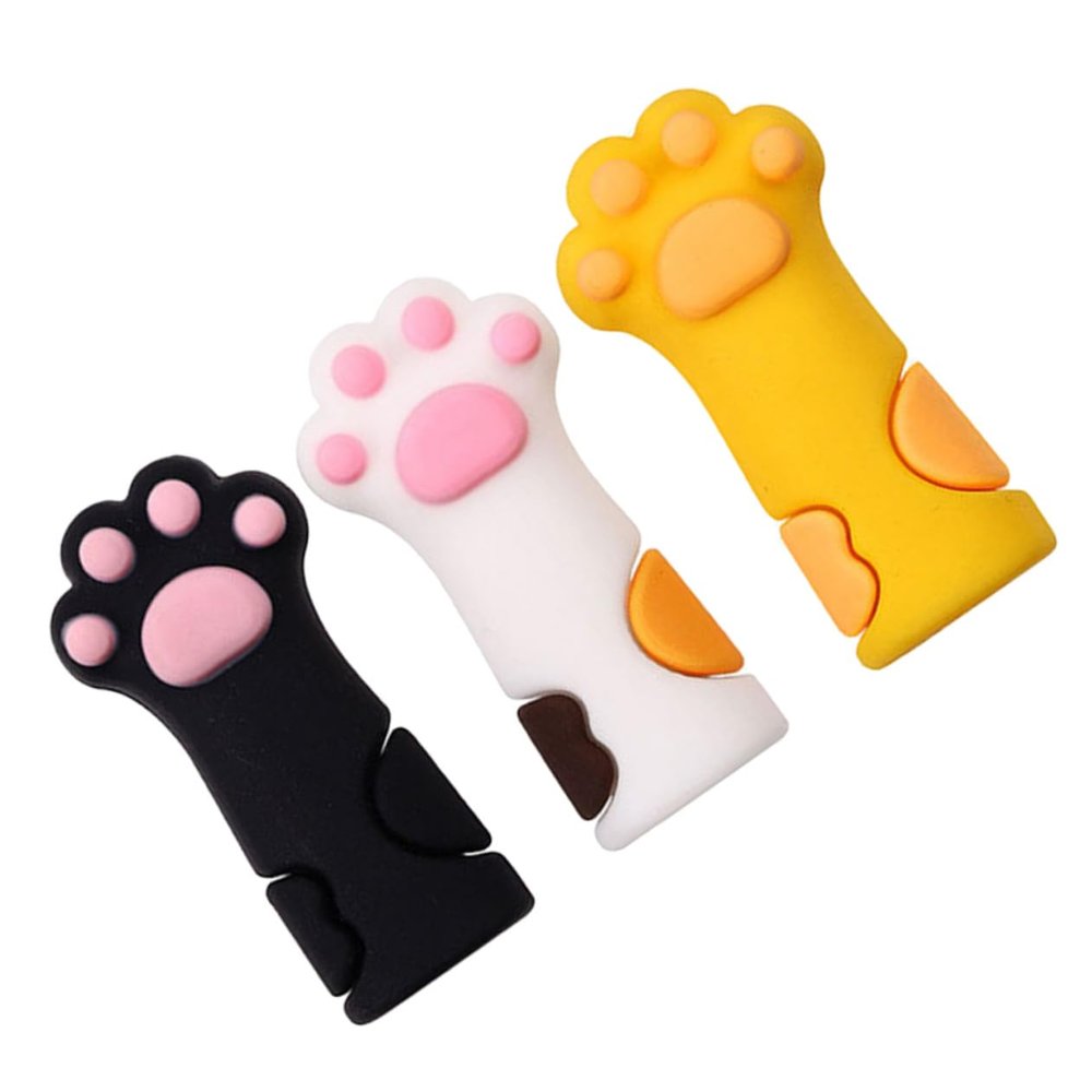 Silicone Cuticle Nipper Covers, Cat Paw Shape
