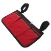 STOBAZA Wheelchair Side Hanging Bag, 3 Compartments, Red, Polyester Pongee view 1