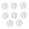 HEMOTON Forefoot Pads, 4 Pairs, Soft Non-Slip Gel Toe-Post Pads, Shock-Absorbing Comfort Inserts for Flip-Flops and Sandals view 1
