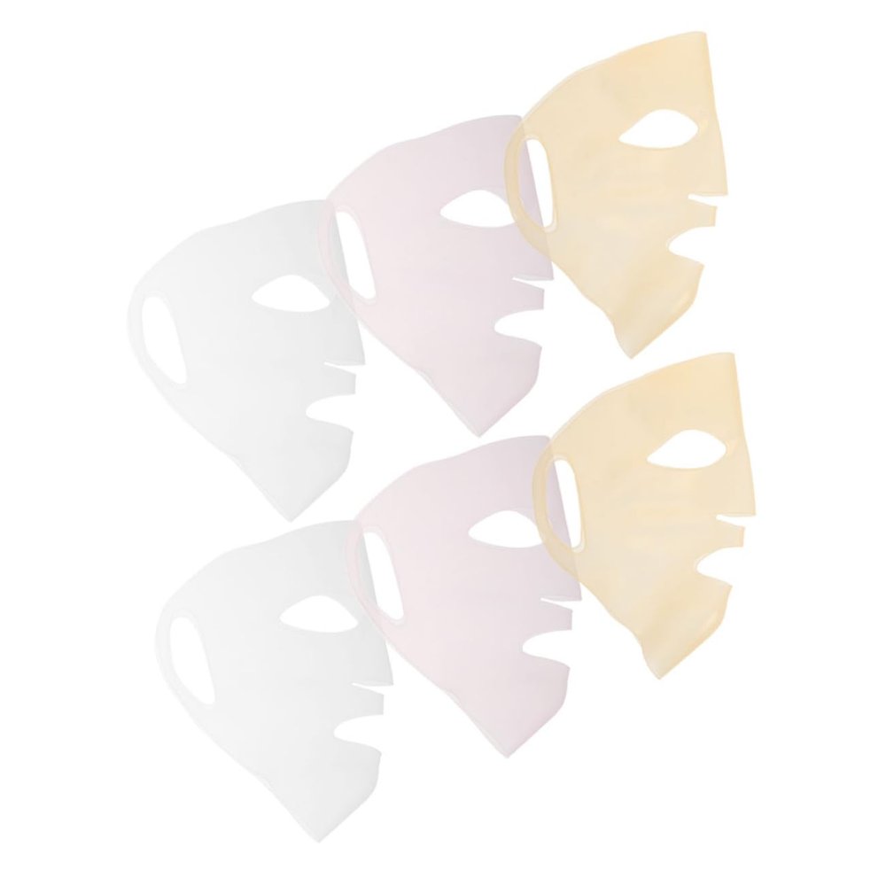 Cabilock 6-Piece Reusable Silicone Mask Covers for Sheet Masks