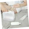MAGICLULU White EVA Cosmetic Bag with Zipper view 3