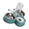 Hohopeti Automatic Pet Waterer and Feeder, Green, 500 mL view 1