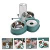 Hohopeti Automatic Pet Waterer and Feeder, Green, 500 mL view 2