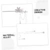 Retro Alloy Hair Bun Pin, Silver view 3