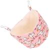 VANZACK Pink Hammock for Hamster Cages, Cozy Small Animal Bed view 1