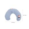 Homoyoyo U-Shaped Plush Pet Neck Pillow, Blue, Lightweight view 2