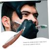 STOBAZA Professional Straight Razor with Wood Design, Ergonomic Handle, Cover for Men, Barbershops and Travel view 3