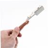 STOBAZA Professional Straight Razor with Wood Design, Ergonomic Handle, Cover for Men, Barbershops and Travel view 4