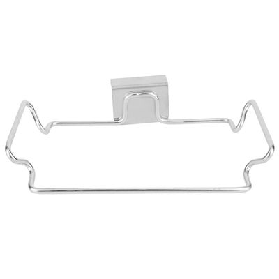 Karlak Stainless Steel Trash Bag Holder for Cabinet Doors