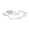 Karlak Stainless Steel Trash Bag Holder for Cabinet Doors view 4