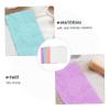 ABOOFAN Square Absorbent Coral Fleece Towels, Polyester, 8-Piece Set view 3